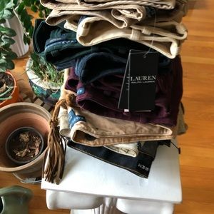 RL Cargo Pants. Tan, Size 2.